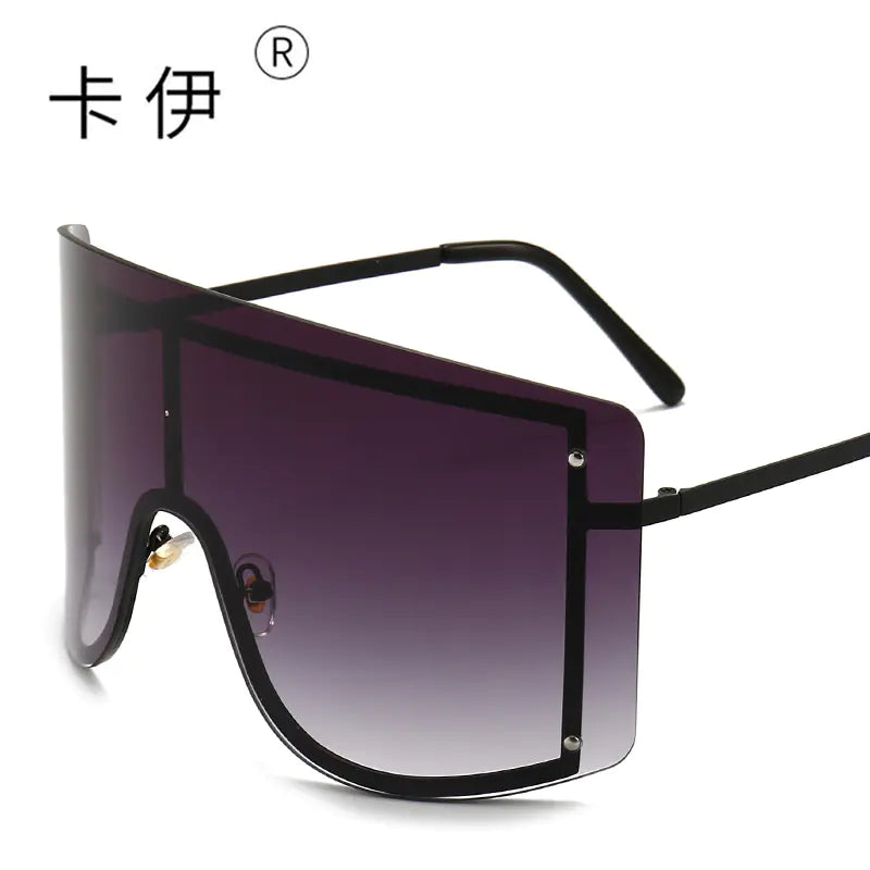 New Fashion Oversized Sunglasses with Colorful Frames