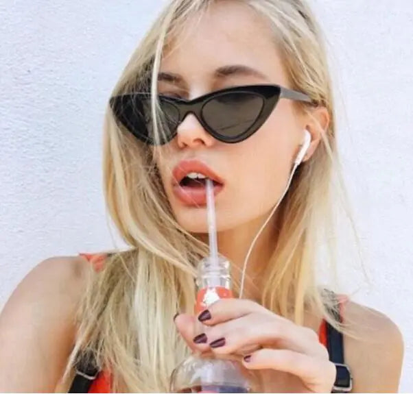 ClawBack Cat Eye Hip Hop Sunglasses for Women - Retro Style