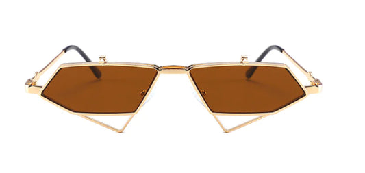 Architectural Sunglasses – High-Fashion Angled Frames