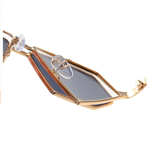 Architectural Sunglasses – High-Fashion Angled Frames