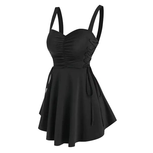 Women's European American Strappy Dress