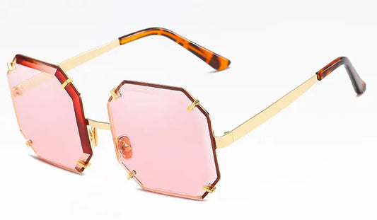 Octagon Frame Sunglasses – Edgy, Artistic Style for Men & Women UV Protection