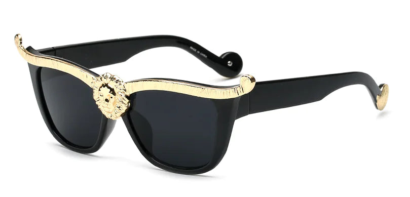 Majestic Gaze Lion Head Sunglasses
