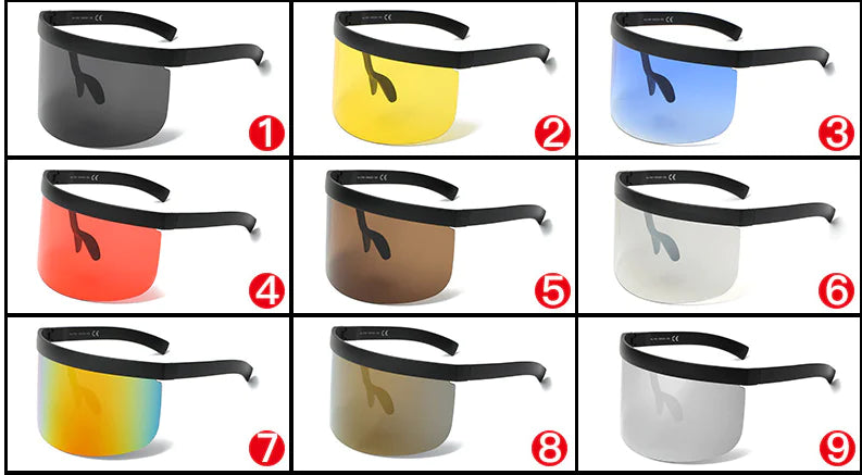 FaceForge UV Face Shield Visor – Lightweight and Stylish Face Protection