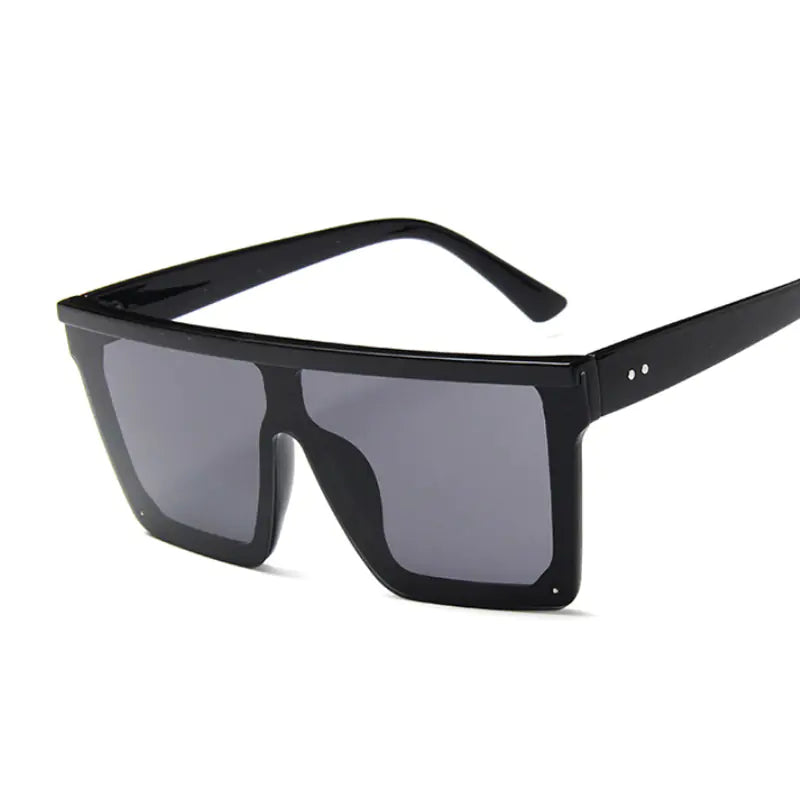 Oversized Black Square Sunglasses – Unisex Fashion Shades for Men & Women