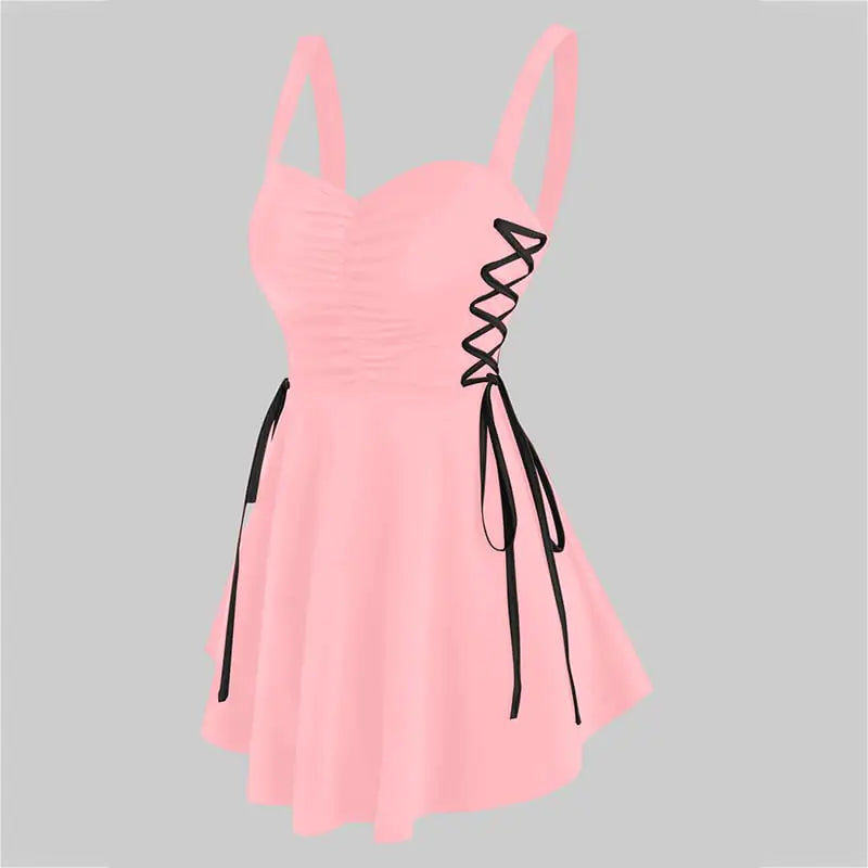Women's European American Strappy Dress