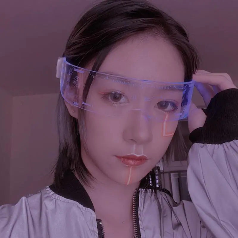 Colorful Flashing Sunglasses for Summer Parties