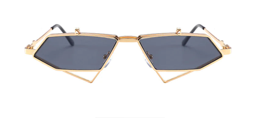 Architectural Sunglasses – High-Fashion Angled Frames