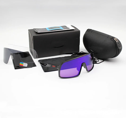 Athletic Polarized Cycling Sunglasses – Sleek, Lightweight