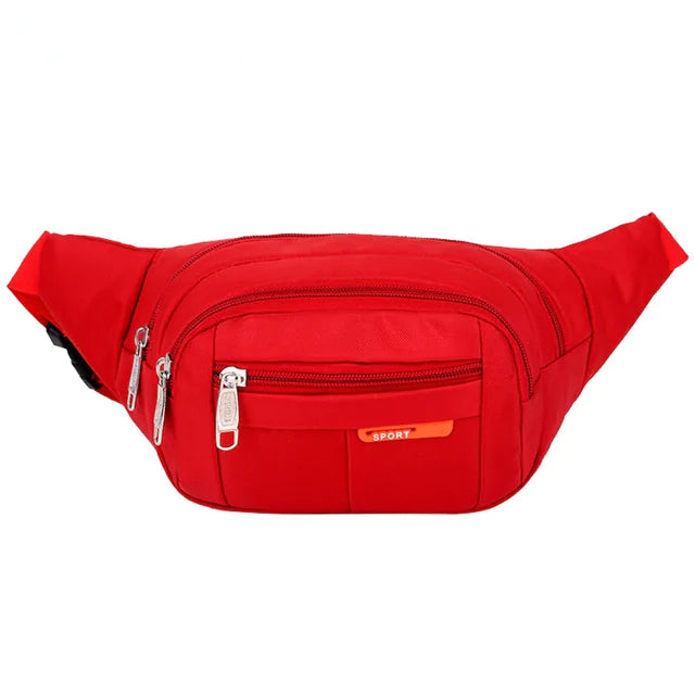 Men's Adjustable Fanny Pack with Multiple Functions