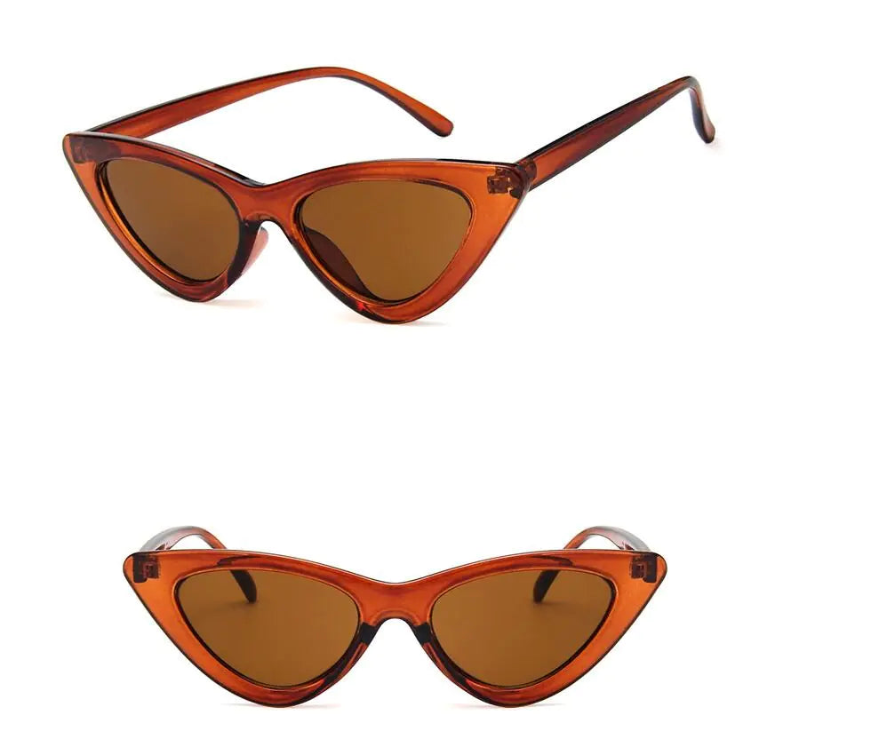 ClawBack Cat Eye Hip Hop Sunglasses for Women - Retro Style