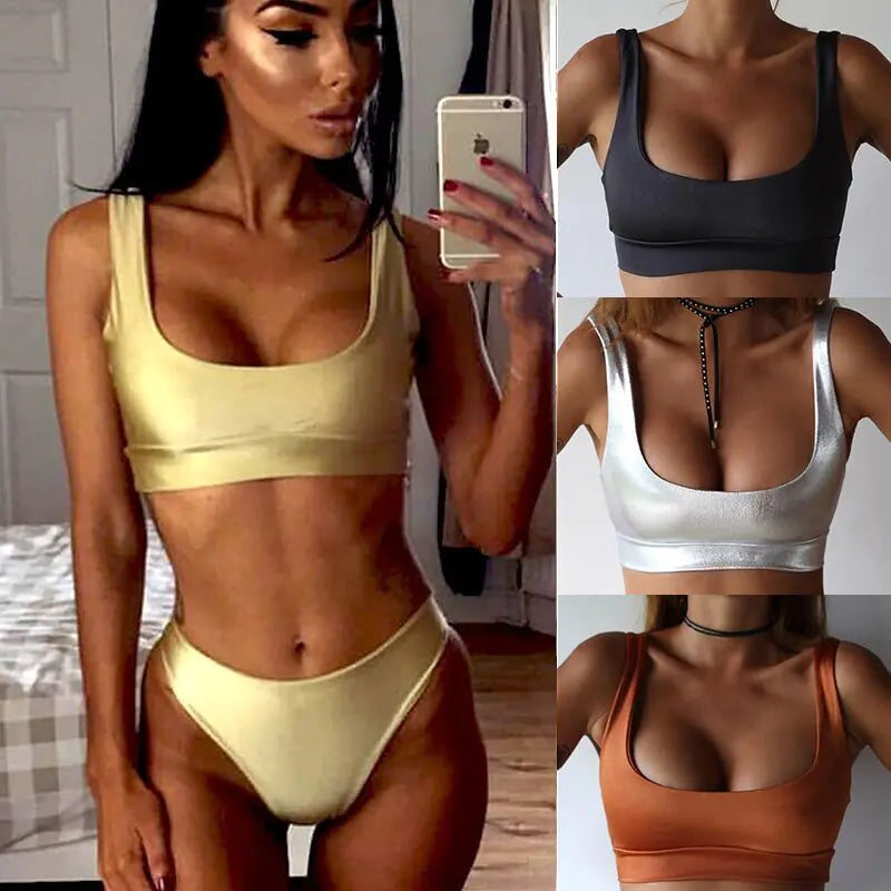 Sexy Bikini Set - Two-Piece Swimsuit