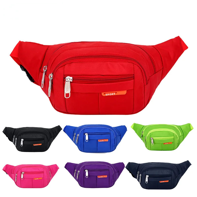 Men's Adjustable Fanny Pack with Multiple Functions