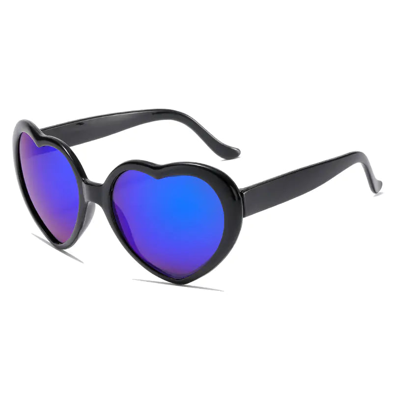 Trendy Heart Frame Sunglasses – Bold & Playful Eyewear for Summer Looks