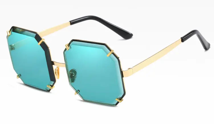 Octagon Frame Sunglasses – Edgy, Artistic Style for Men & Women UV Protection