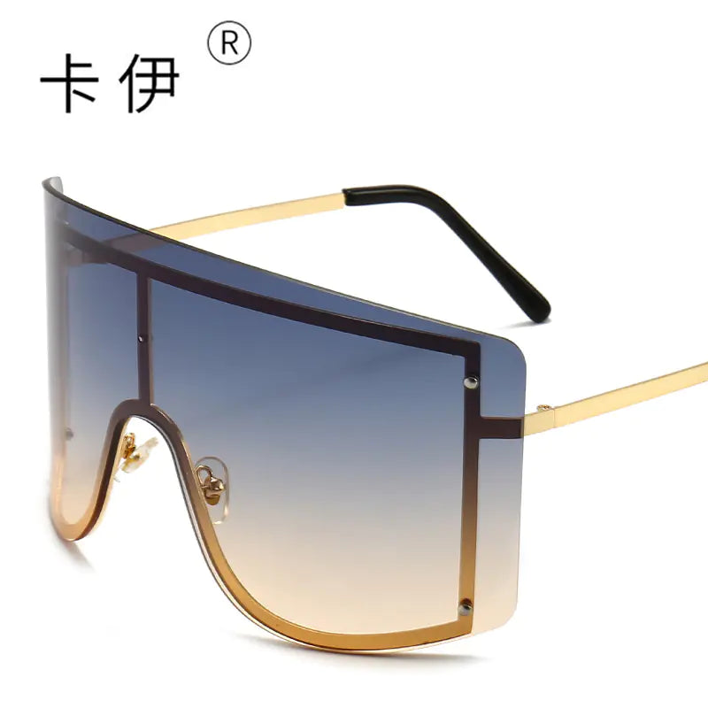 New Fashion Oversized Sunglasses with Colorful Frames
