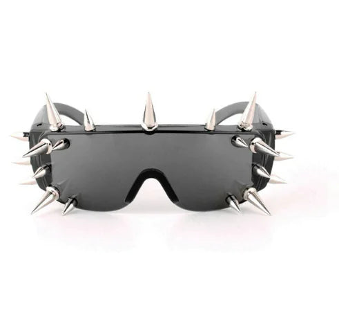 Handcrafted Punk Studded Sunglasses – Edgy Trendy Eyewear for Bold Looks