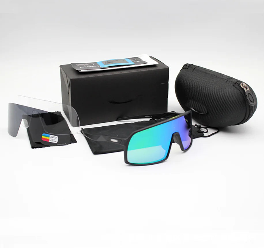 Athletic Polarized Cycling Sunglasses – Sleek, Lightweight