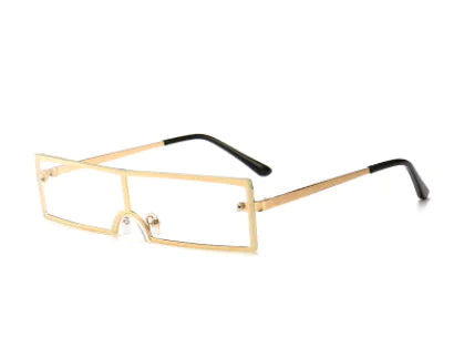 Stylish Rectangular Sunglasses for Women – Slim Frame Y2K Inspired Eyewear