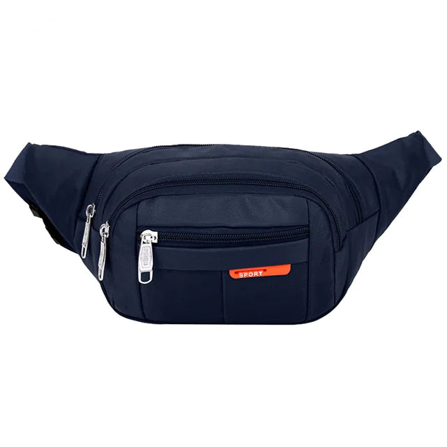 Men's Adjustable Fanny Pack with Multiple Functions