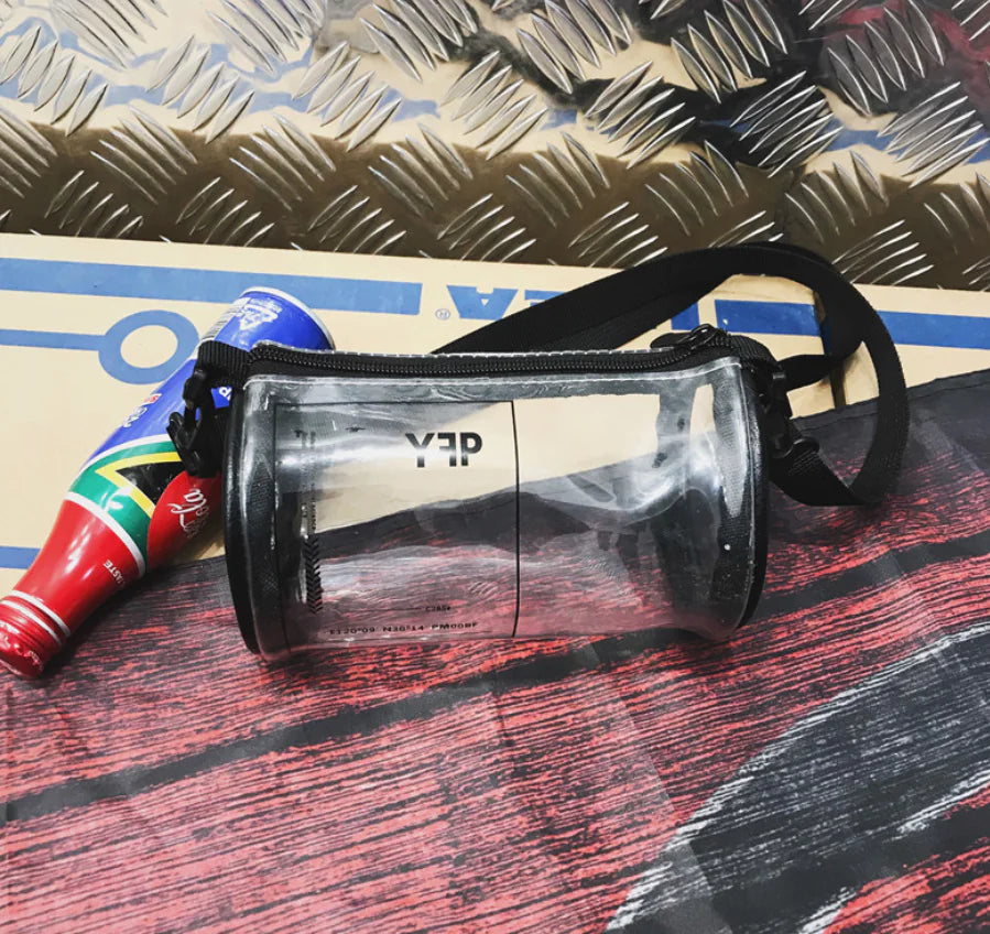 Transparent Jelly Cylinder Bag for Women - Fashionable Crossbody