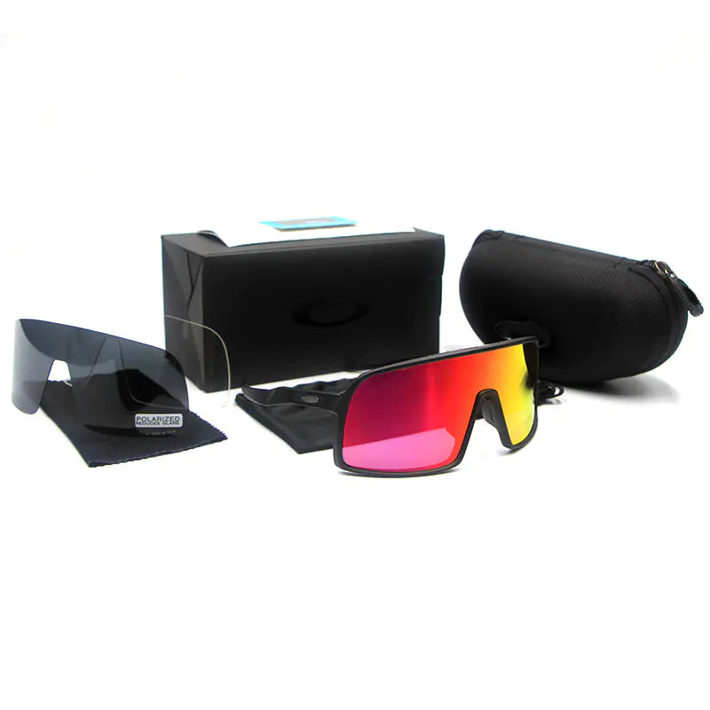 Athletic Polarized Cycling Sunglasses – Sleek, Lightweight