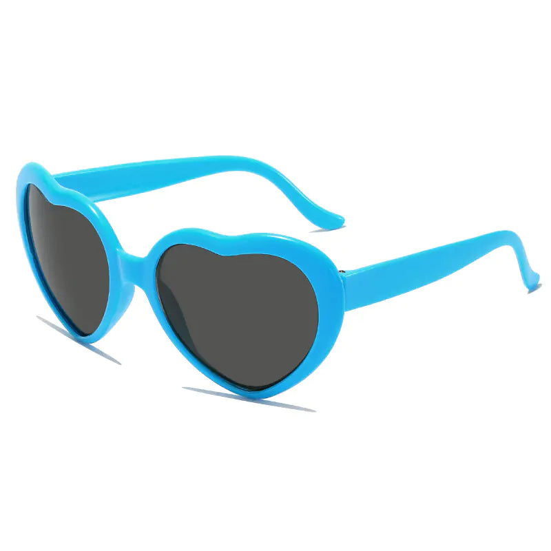 Trendy Heart Frame Sunglasses – Bold & Playful Eyewear for Summer Looks