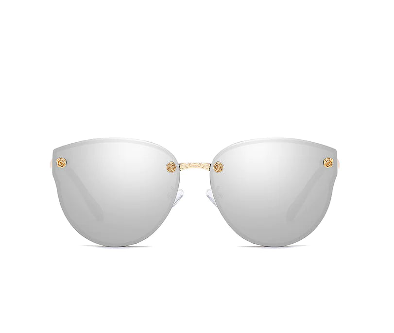 Colored Film Sunglasses with Metal Frame